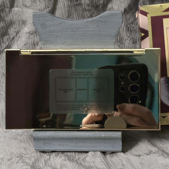 2PC Tarte Shimmering Lights Blush Palette & Brush Bundle BNIB holiday gift set - Picture 12 of 12